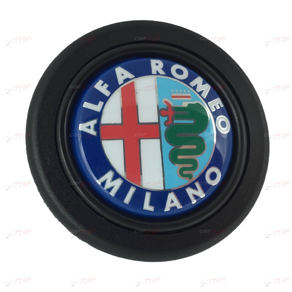 Alfa Romeo logo horn button FITS MOMO NARDI OMP Steering wheel